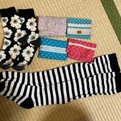 ポケットティッシュカバー、靴下など6点セット