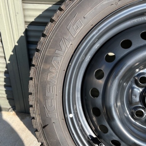 155/65R14 スタッドレス　グッドイヤーアイスナビ6 8分山