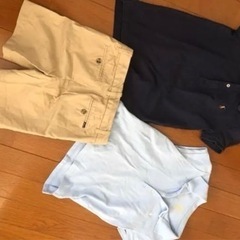 ラフローレンポロシャツとショットパンツ三点セットの画像