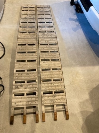 取引決まりました、ラダー、バイク運搬、軽トラ、バンに乗せ込み等