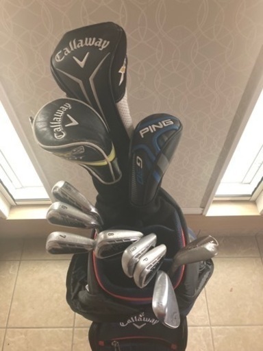 ゴルフクラブセット　1W〜ウェッジ