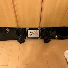 【取引済み】スノーボード　ビンディング付き