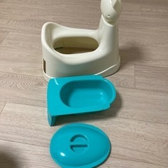 抗菌オマル　しろくまさんの画像