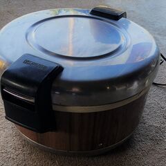 金泉黄ララ　保温ジャー木目 象印 THA-C40A 業務用 中古