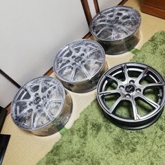 受け渡し予定者決定　アルミ　ホイール　新品　4本　セット