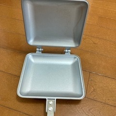 取引中　ホットサンドメーカー直火用　キャンプにも役立ちます！の画像