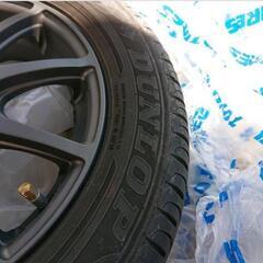 お話し中 一旦終了させて頂きます。13インチ 夏タイヤ付き アルミホイール 軽自動車全般いけると思いますの画像