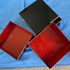 お重箱　三段　お正月　おせち　の画像