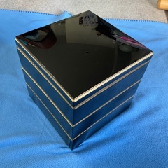 お重箱　三段　お正月　おせち　