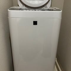 シャープ洗濯機　ジャンク品