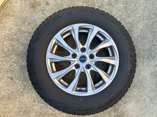 ブリヂストンホイール4本 16インチ　　　VRX2スタッドレスタイヤ付き