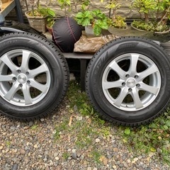 DUNROP GRANDTREK SJ7 4本　215/70R16  デリカD5の画像