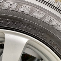 DUNROP GRANDTREK SJ7 4本　215/70R16  デリカD5の画像