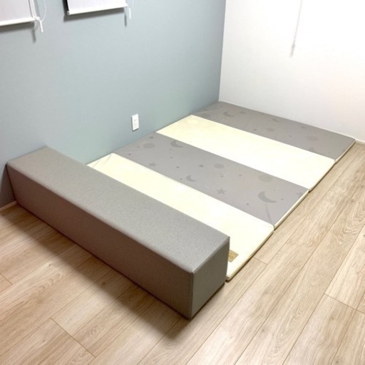 Caraz カラズ プレイマット・キッズコーナースツール 2点セット