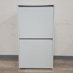 12/8終 無印良品/MUJI 2段 ごみ箱/ゴミ箱/ダストボッ...