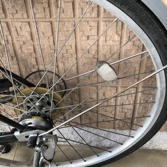 27インチ　自転車の画像