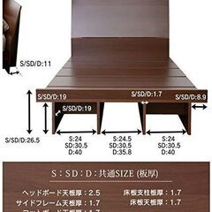 DORIS ベッドフレーム シングルの画像