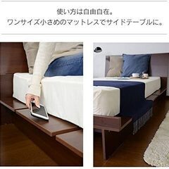 DORIS ベッドフレーム シングルの画像
