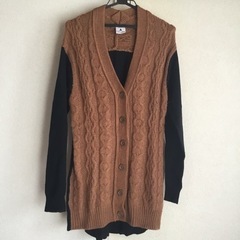 niko  and.../ロングニットカーディガン