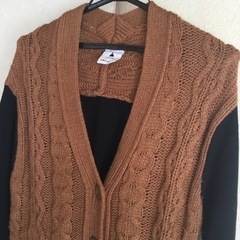 niko  and.../ロングニットカーディガンの画像