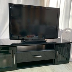 テレビ 32V型 テレビ台 テレビボード ブラック