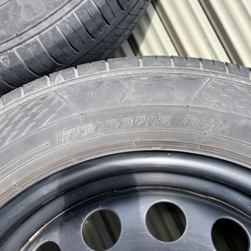 175/65R15 アクア用鉄ホイール付き　グッドイヤー夏タイヤ