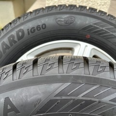 <終了>スタッドレスタイヤ　YOKOHAMA(ヨコハマ) iceGUARDiG60(アイスガード) 195/65 R15の画像