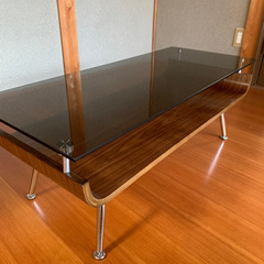 センターテーブル　ウォールナット