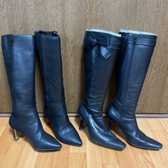 ブーツ　2点セットの画像