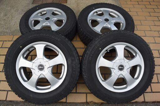 ＜交渉中＞エリシオンで使用していたスタッドレス 215/65R16 +48 6.5J PCD100 PCD114.3