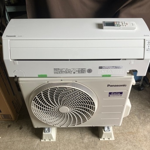 佐賀中古エアコン　パナソニック2021年2.2KW税込取付込70番
