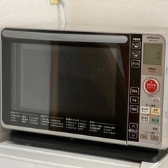 《受付終了》(12/23に取りに来てくださる方限定) HITACHI オーブンレンジ の画像