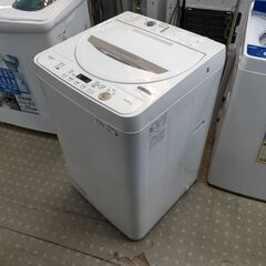 シャープ ES-GE4E-C 4.5kg 洗濯機 保証有り【愛千142】