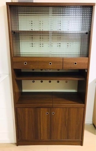 レトロ NOCE ノーチェ キッチンボード 食器棚　レンジ台