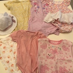 【無料】来年の春生まれの女の子向き　服ほか