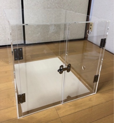 【ほぼ新品・値下げ交渉可】アクリルケース　アクリルケージ　文鳥　インコ