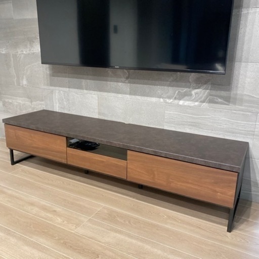 大川家具　テレビボード　新品未使用　1800