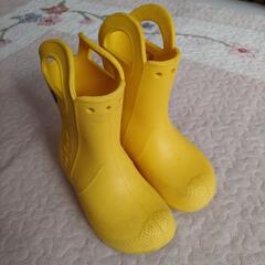 クロックス　レインブーツをお譲りします。の画像