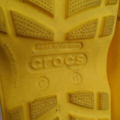 クロックス　レインブーツをお譲りします。の画像