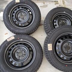 スタッドレス　175/65R15ホイールセット　アクア、フィット...