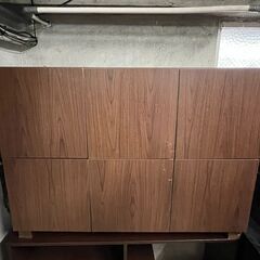 【リサイクルショップどりーむ天保山店】●5725●　収納棚　ダー...