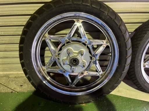 cbr400f メッキホイール