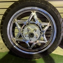 cbr400f メッキホイール