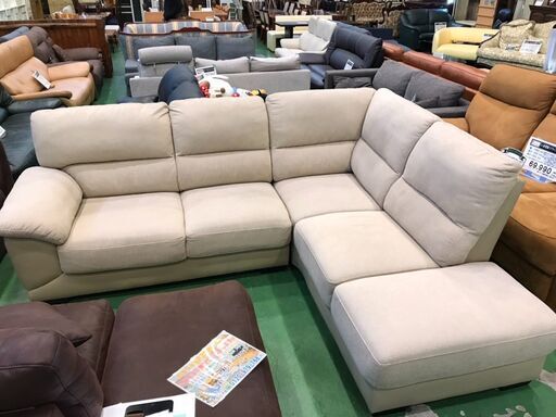 【愛品館八千代店】ニトリ　カウチソファ　ウォール2