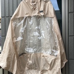 自転車用　窓付　ポンチョ