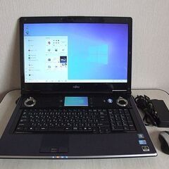 高速SSD240GB搭載 大画面18.4型フルHD Core i7 富士通 FMV LIFEBOOK