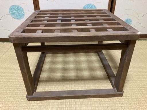 やぐらこたつ　木製　レトロ