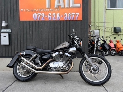 ★18万円　ビラーゴ250 フロントインチアップ　セル1 実働車　ヤマハ　ビラーゴ　3DMヤマハビラーゴ