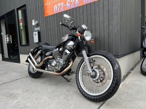 ★18万円　ビラーゴ250 フロントインチアップ　セル1 実働車　ヤマハ　ビラーゴ　3DMヤマハビラーゴ