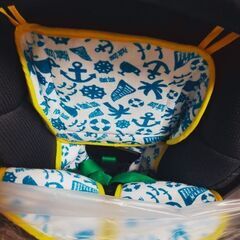 お値下げしました！Apricaベビーカー　エアリア　Ａ型　オーヴァルドットの画像